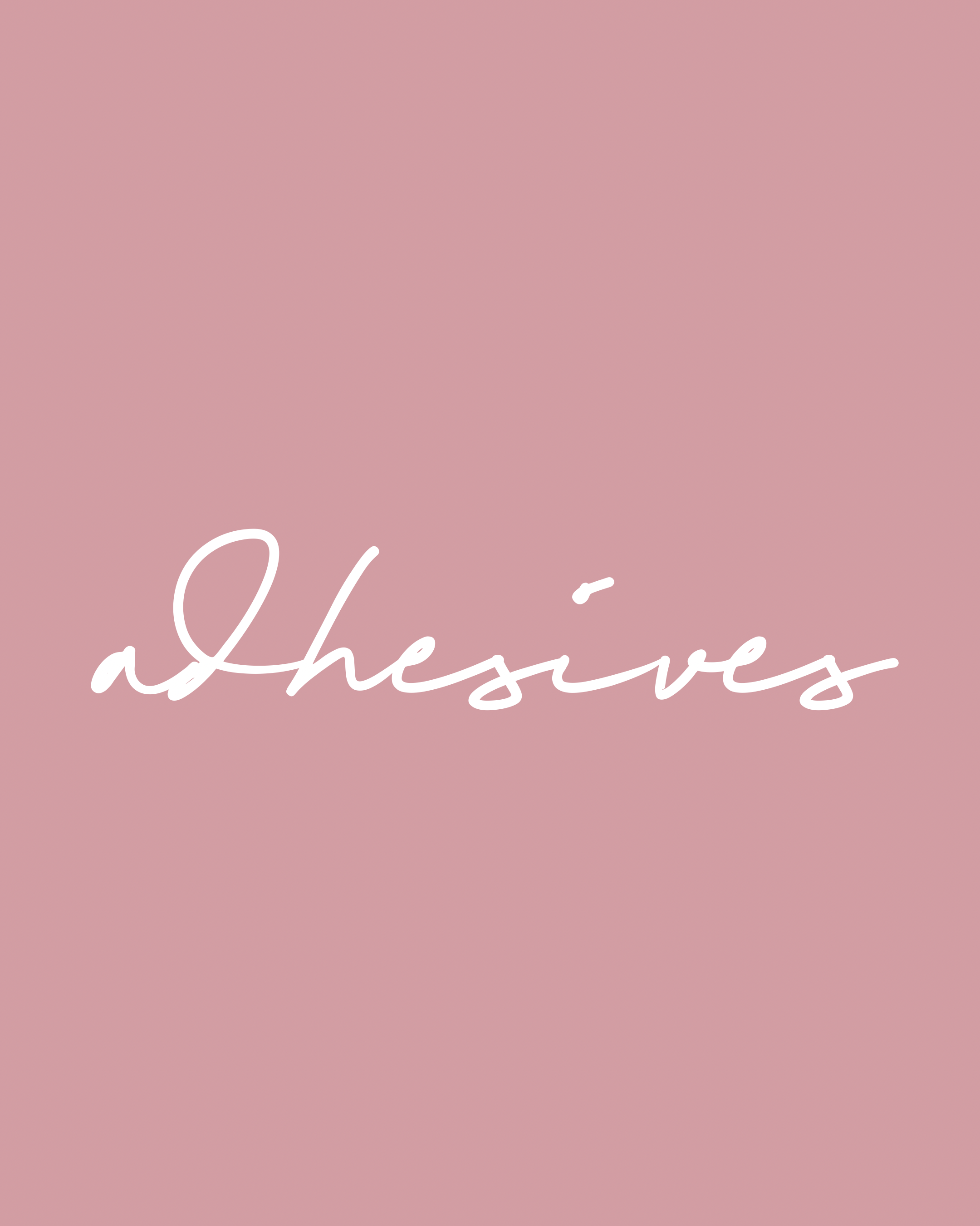 Adhesives