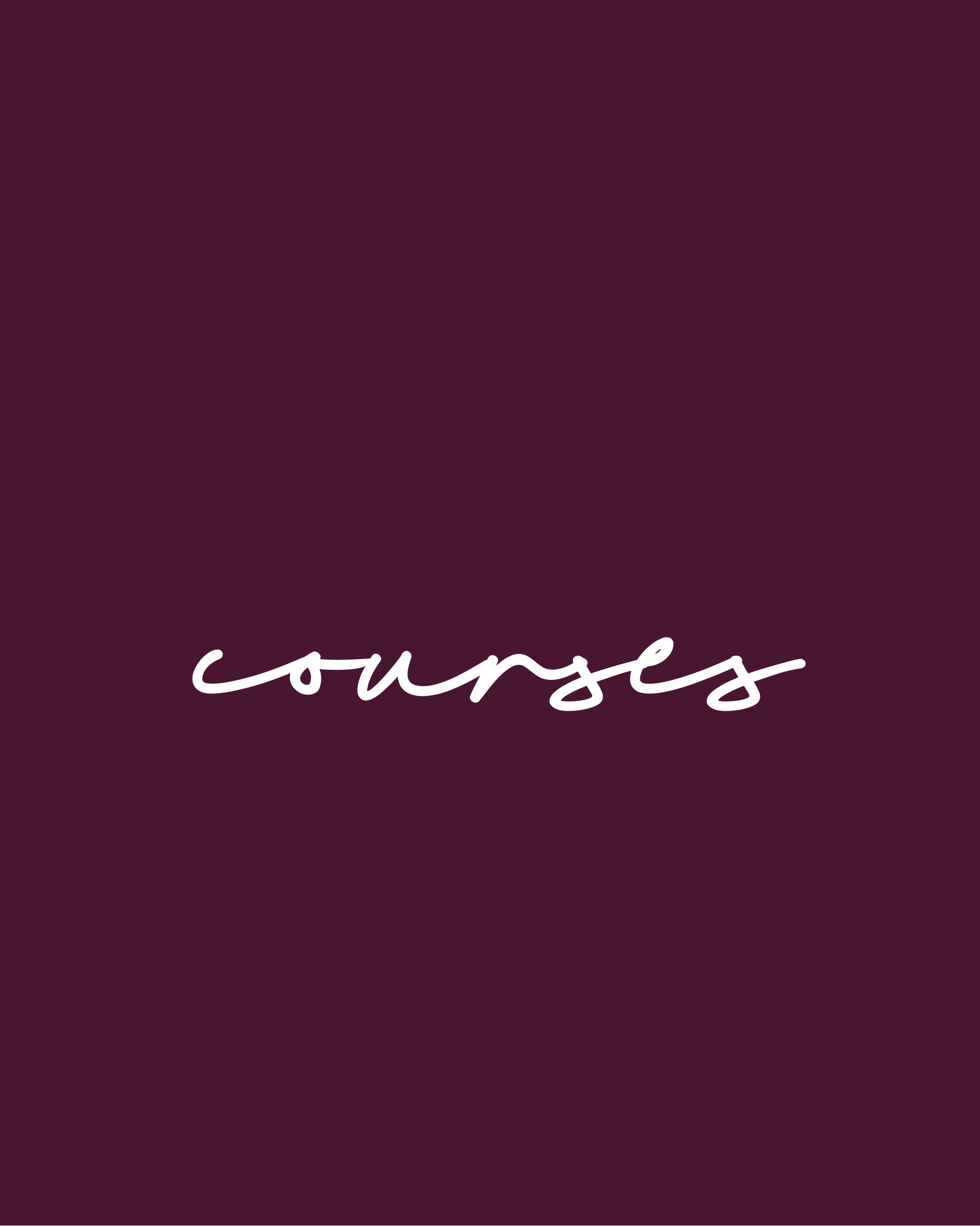 Courses