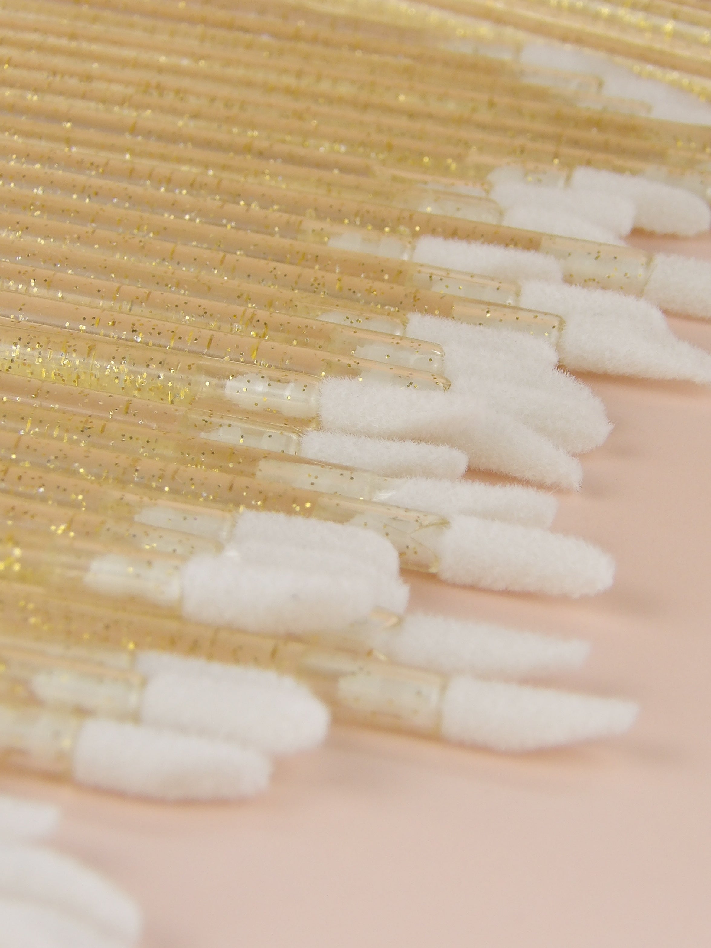 Gold Glitter Lip Applicators | 20 pack
