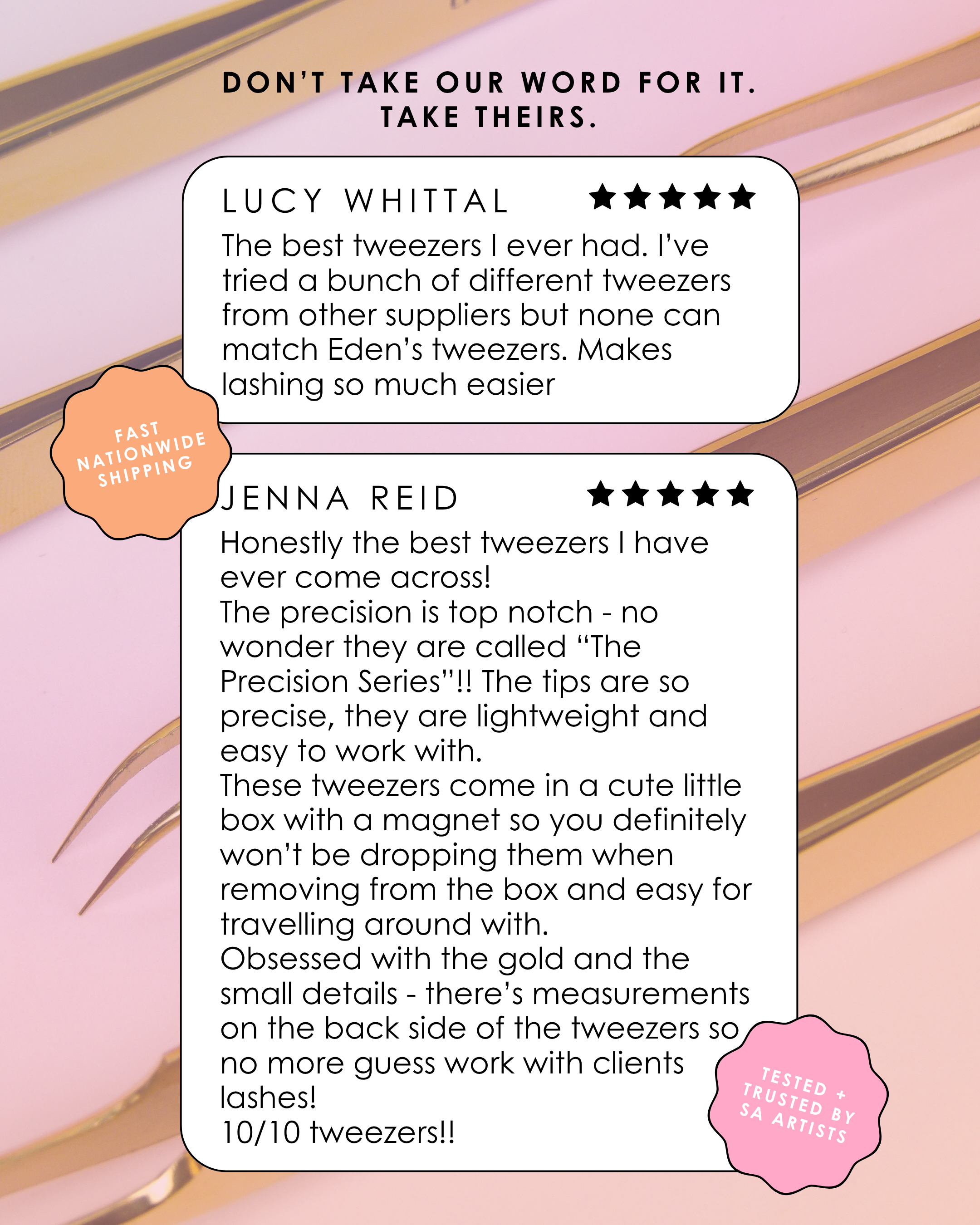 The Beau | volume tweezer